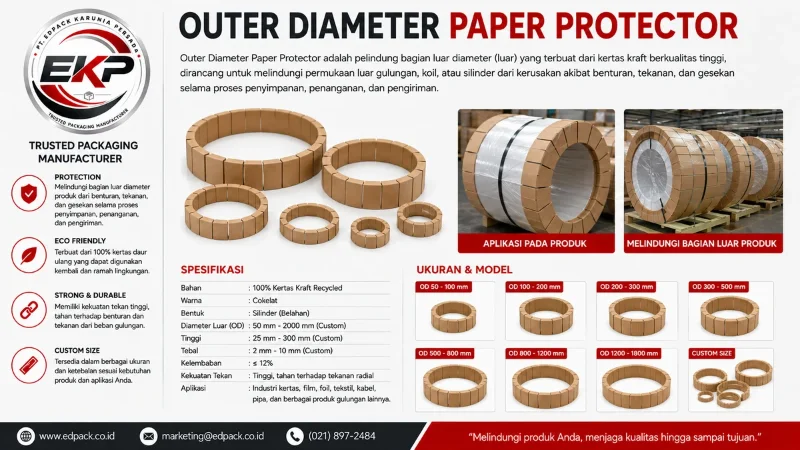 Paper Protector untuk Produk Ekspor: Mengapa Banyak Industri Menggunakannya? 4 Outer diameter Paper Protector