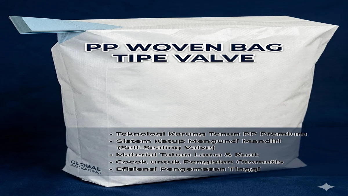 PP woven bag valve type PP woven bag valve type