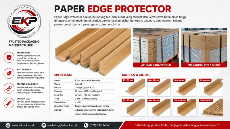 Paper Edge Protector edpack persada 1