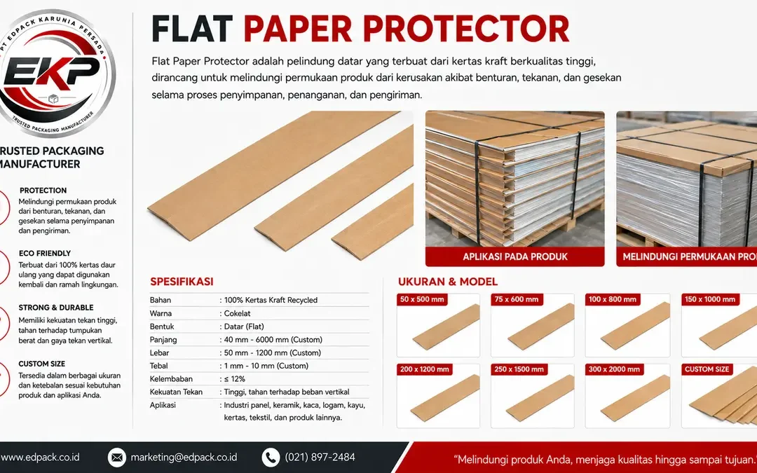 Paper Protector untuk Produk Ekspor: Mengapa Banyak Industri Menggunakannya?