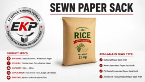 Karung Kertas Tipe Jahit : Panduan Lengkap Karung Kertas Tipe Jahit – Sewn paper sack
