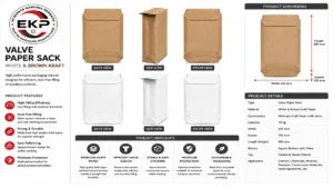 Valve Paper Sack: Karung Kertas Tipe Katup untuk Kebutuhan Industri Anda